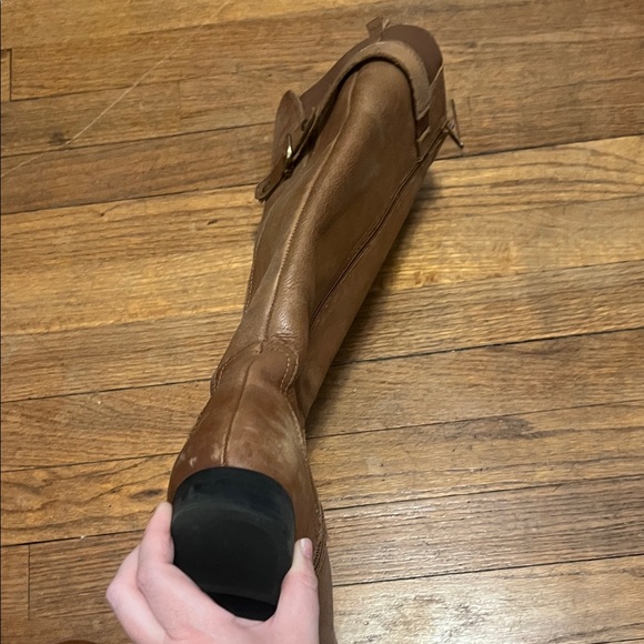 Brown Leather Naturalizer Riding Boots- Jaya - Picture 7 of 11